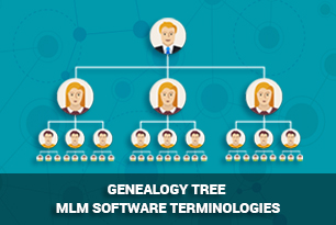 Genealogy tree in network marketing